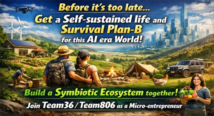WEBNARS Build Symbiotic Eco-system- Become a Micro-Entrepreneur | Join Team36 | Team806